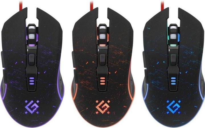 Actual product image Defender DRAGLEN GM-907 7200 DPI wired gaming mouse (Cable)