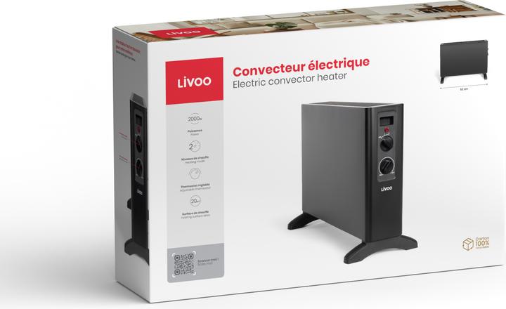 Produktbild Livoo Elektrischer Konvektor (2000 W)