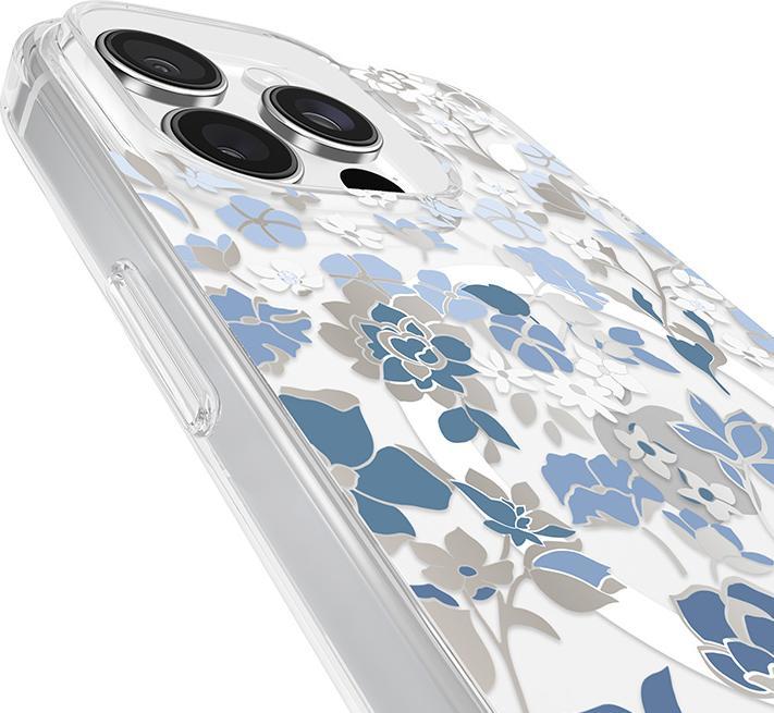 Image du produit Kate Spade Protective Gems MagSafe - Étui pour iPhone 16 Pro Max (bleu fleuri) (Apple iPhone 16 Pro Max)