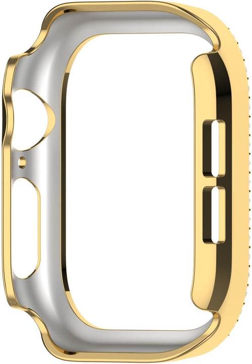 Actual product image Cover-Discount Apple Watch 10 - 42mm - Glitter rhinestone protective case