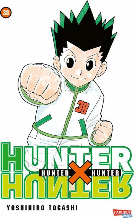 Actual product image Hunter X Hunter 38 (Yoshihiro Togashi, German)