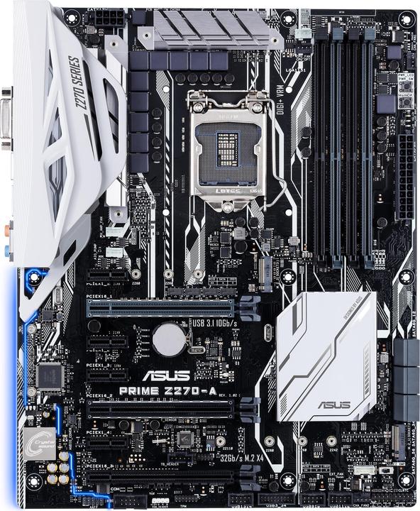 Produktbild ASUS Prime Z270-A (LGA 1151, Intel Z270, ATX)