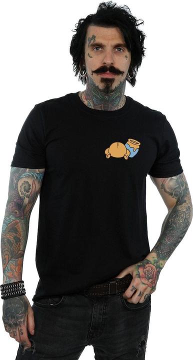 Produktbild Disney Winnie The Pooh Backside Breast Print TShirt (XXL)