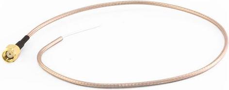 Actual product image Varia Pigtail RP-SMA Male, 200 mm RG316 Cable, 30 mm Stripped