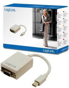 LogiLink Mini DisplayPort zu VGA (Mini DP, 9 cm)