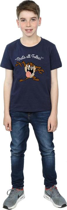 Immagine prodotto Looney Tunes Taz That's All Folks Maglietta Ragazzi (128)