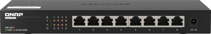 Immagine prodotto QNAP QSW-1108-8T, switch a 8 porte 2,5GbE (8 Porti)