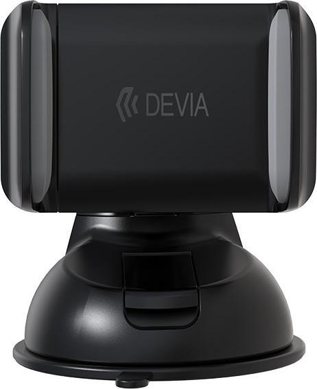 Actual product image Devia car holder ES049 black with suction cup
