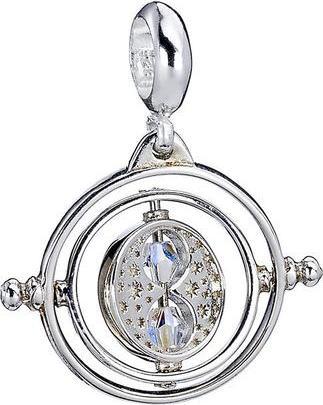 Produktbild Sterling Silver Time Turner slider charm Embellished with Swarovski® Crystals (925 Sterling Silber)