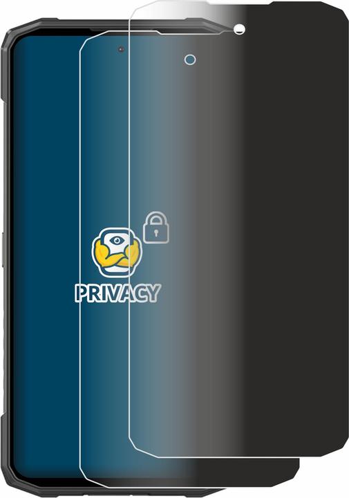 Produktbild BROTECT Sichtschutzfolie Anti-Spy Privacy Folie Blaulicht-Schutz (2 Stück, ZTE Blade 20 5G)