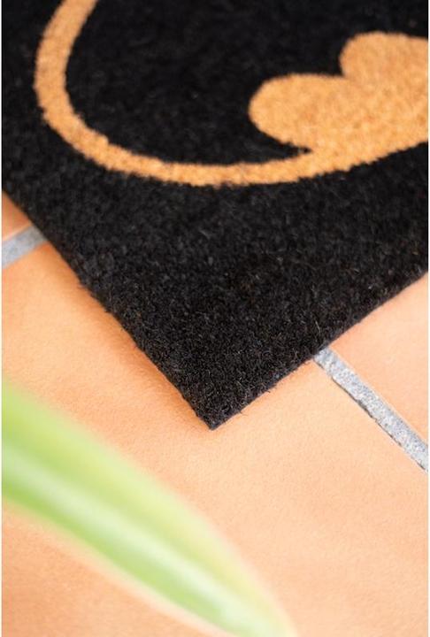 Actual product image Pyramide Doormat: Batman Logo (40x60cm) (40 x 60 cm)