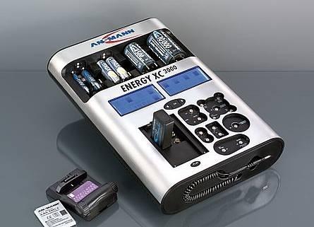 Produktbild Ansmann Energy XC3000 High-Tech Universalladegerät (1 Stk., 9V Block, C, D, Ladegerät ohne Akku)