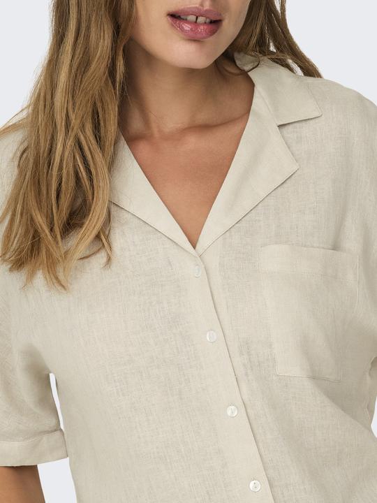 Immagine prodotto Only Vestibilità regolare Colletto da camicia Taglio voluminoso delle maniche Camicia da camicia (XS)