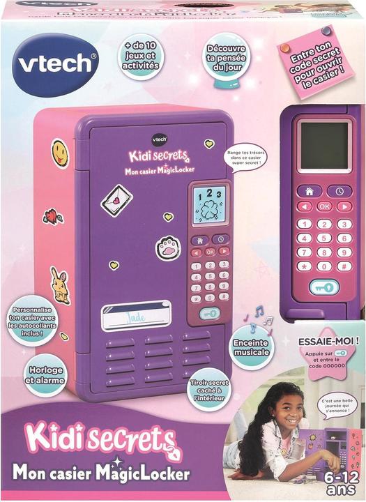 Actual product image VTech KidiSecrets- Mon casier MagicLocker (rose) (French)
