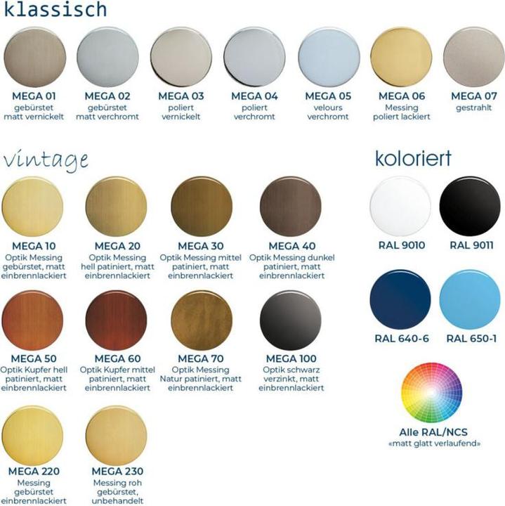 Produktbild Mega Türdrücker (Türgarnitur)
