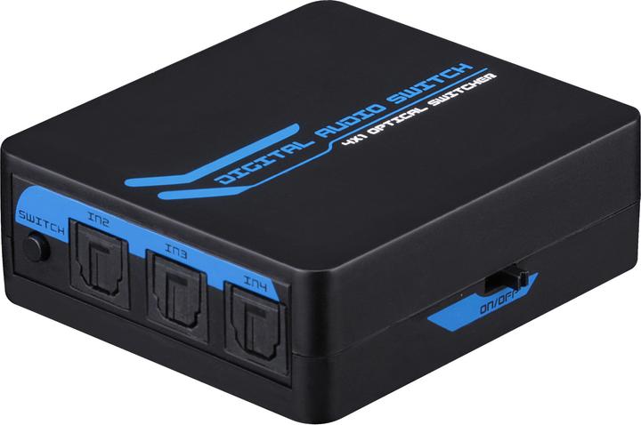 Image du produit Deltaco DG-1002 SPDIF/Toslink -kytkin
