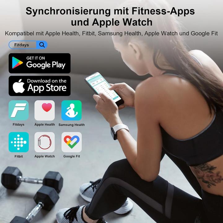Actual product image Healthkeep Personenwaage mit Körperfettanalyse (180 kg)