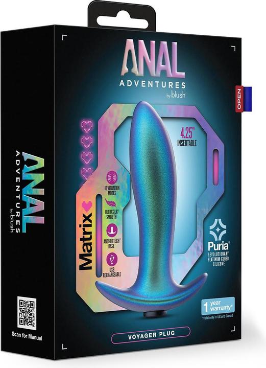 Produktbild Blush anal adventures matrix voyager plug neptune teal