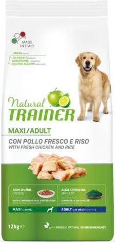 Produktbild Natural Trainer NATURAL Adult Maxi Chicken, Rice & Aloe Vera (Senior, Adult, Junior, 1 Stk., 12500 g)