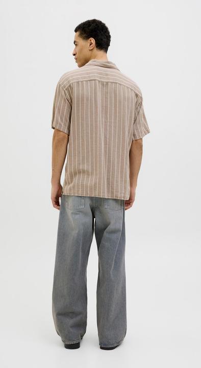 Produktbild Jack & Jones Jjeenzo Stripe Resort Shirt Ss Sn (XS)