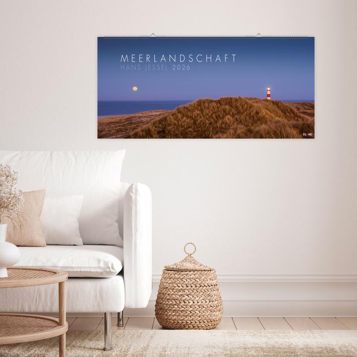 Actual product image Meerlandschaft Kalender 2026 - Hans Jessel (Hardcover, German)