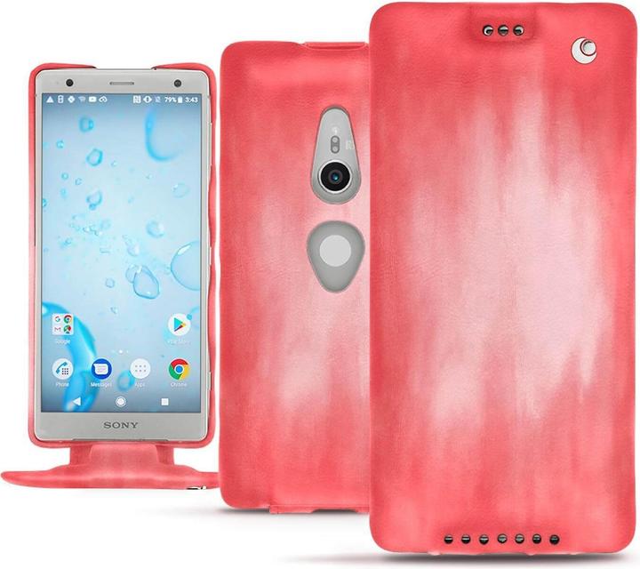 Productafbeelding Noreve Lederen omslag verticaal (Sony Xperia XZ2)