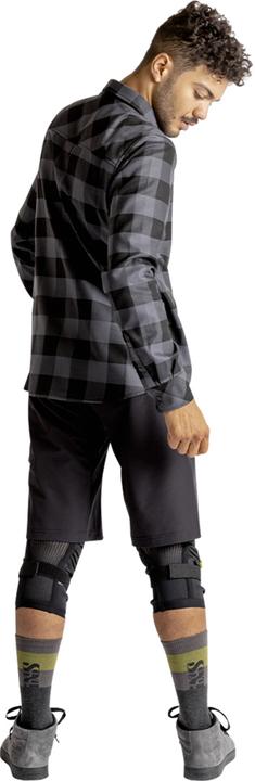 Produktbild iXS Carve Digger Shirt langärmlig - Grau/Schwarz (3XL)