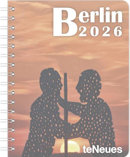 Produktbild Berlin 2026 - Diary - Buchkalender - Taschenkalender - 16,5x21,6 (Deutsch, Spanisch, Französisch, Niederländisch, Italienisch, Englisch)