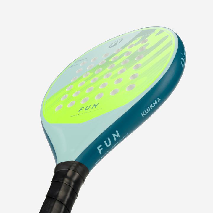 Actual product image Kuikma Kinder Padelschläger - PR Fun 5 bis 8 Jahre blau/gelb