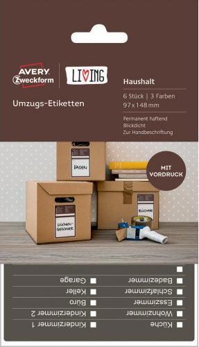 Produktbild Avery Umzugs-Etiketten