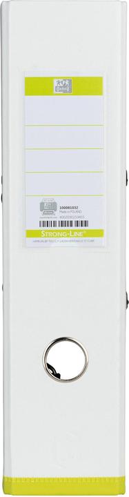 Immagine prodotto Elba Cartella myColour, larghezza dorso: 80 mm, bianco-verde chiaro DIN A4, copertina esterna (A4, 80 mm, 1 Pezzo/i)