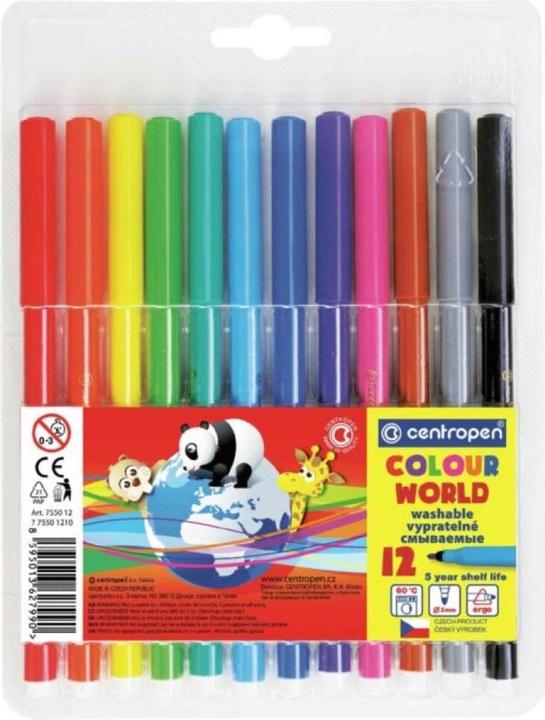 Centropen Marker 12 Farben (Multicoloured)