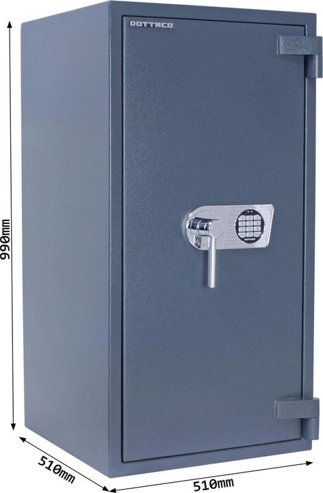 Actual product image Rottner Document Cabinet Imperial Fire 100 EN3 Electronic Lock Anthracite (69 l)