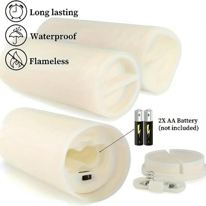 Immagine prodotto Cbx 10 candele LED senza fiamma con telecomando e funzione timer (10 x)