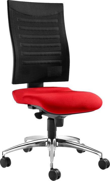Immagine prodotto Schäfer Shop Sedia da ufficio SSI PROLINE S2, meccanismo sincrono, senza braccioli, schienale in rete 3D...
