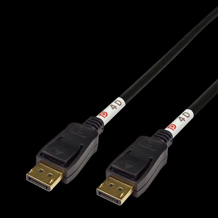 Produktbild Deltaco DP40-1010 DisplayPort cable Black (1 m, DisplayPort)