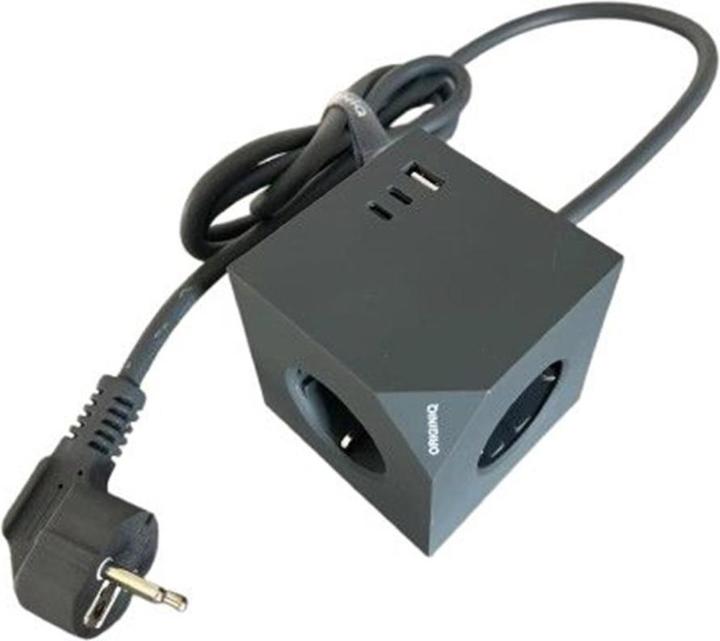 Productafbeelding MicroConnect Power Cube, 3 Schuko stopcontacten (3 x, CEE 7/3)
