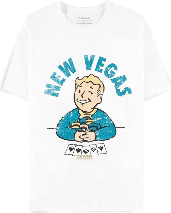 Actual product image Difuzed Fallout 4 - New Vegas Card Shark Men's Short Sleeved T-shirt - M (M)