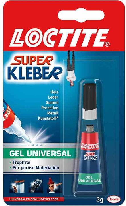 Produktbild Henkel UniversalKleber Gel, Einzelprodukt, 3g (14 g)