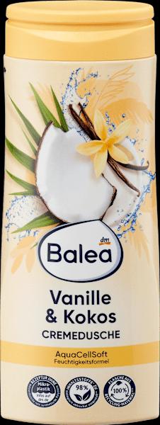 Produktbild dm Balea Cremedusche Vanille und Cocos (300 ml)