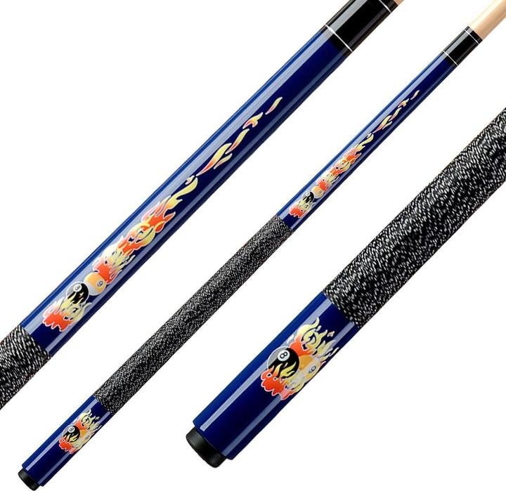 Billiardstore Billard pour enfants Flames noir, 123cm
