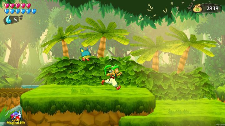 Produktbild ININ Games Wonder Boy: Asha in Monster World (Switch, Switch Lite, Switch OLED, DE)