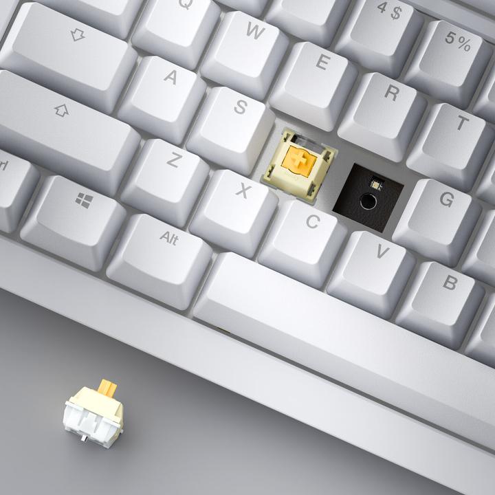 Image du produit Ducky Clavier de jeu sans fil One X, inductif, remplaçable à chaud, RGB - Inductive Switch, ISO (FR), we (DE, Sans fil)