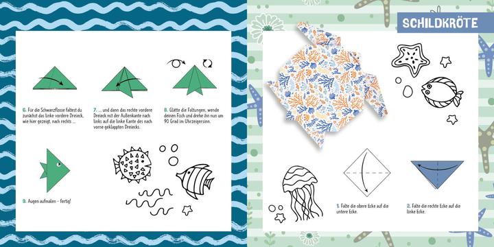 Immagine prodotto 88 x Origami Kids - Unter Wasser (Tedesco, Scongelare Precht, 2023)