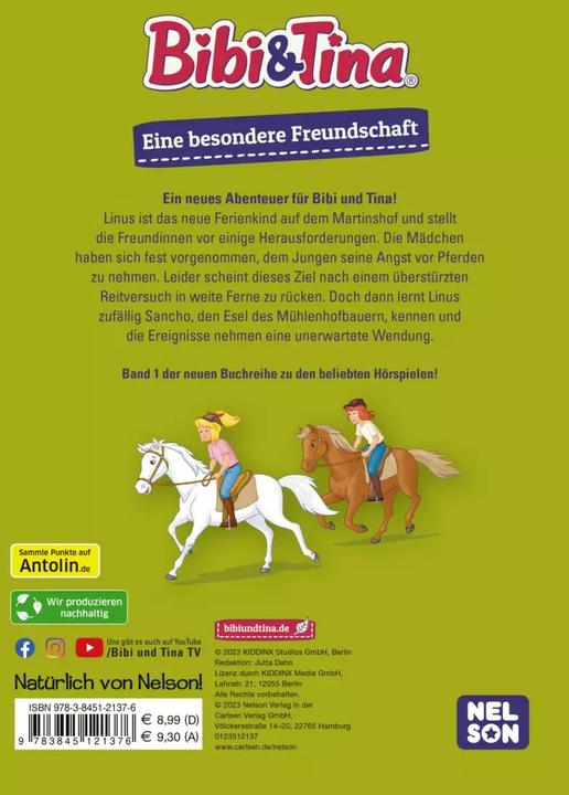 Actual product image Bibi und Tina: Eine besondere Freundschaft (German, Stephan, Gürtler, 2023)