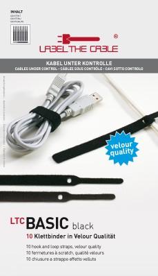 Image du produit Label-the-cable Sangles de base LTC (Serre-câbles velcro, 170 mm, 10 pcs)