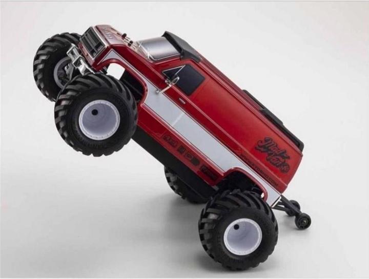 Actual product image Kyosho Monster Truck Mad Van MK2 4WD, ARTR, 1/10th scale (RTR Ready-to-Run)