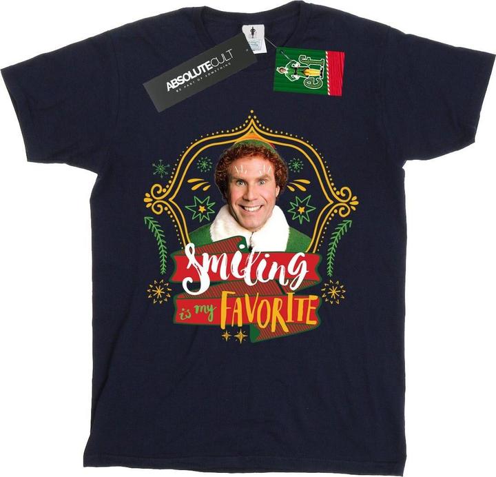 Immagine prodotto Elf Buddy Smiling Maglietta Ragazze (116)