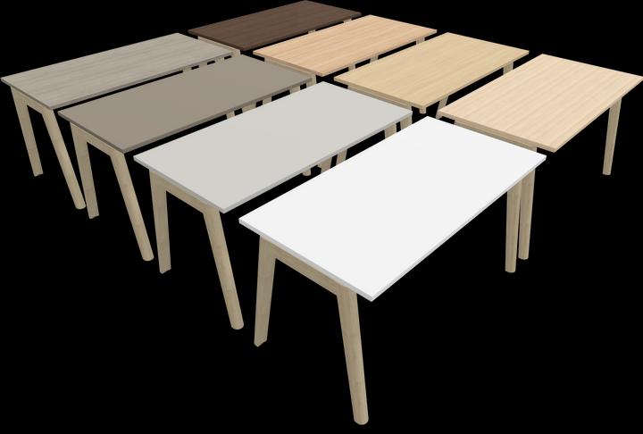 Actual product image Narbutas Nova Wood desk (1400 x 700 x 740 mm)