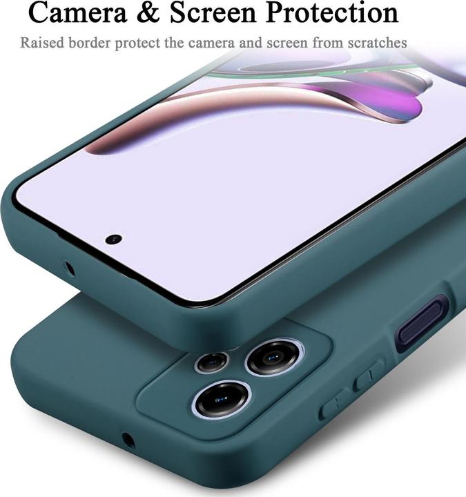 Image du produit Cadorabo Housse pour Motorola Moto G13 / G23 TPU au design Liquid Protection silicone (Motorola Moto G23, Motorola Moto G13)